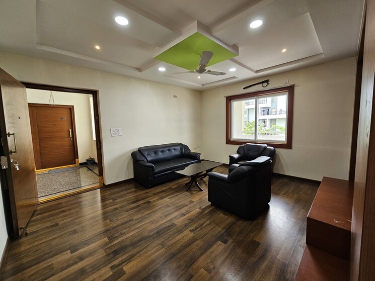 Living Room, western-exotica 3 Bedroom 2815 Sq.Ft. Apartment In Kondapur Hyderabad 8785150