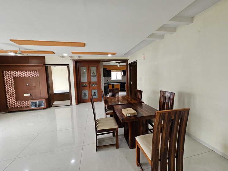 Living Room, western-exotica 3 Bedroom 2815 Sq.Ft. Apartment In Kondapur Hyderabad 8785150