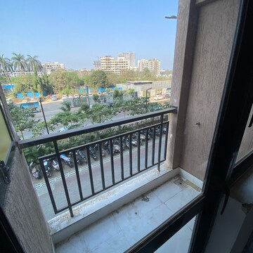 Balcony in 3 BHK Apartment at Runwal Gardens Phase 2, Kalyan Shilphata Road – for Rent