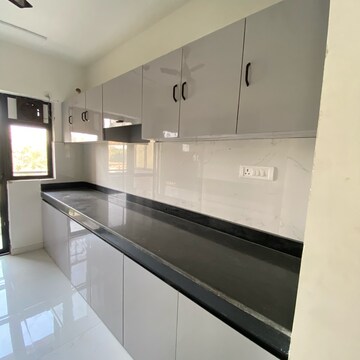 Kitchen in 3 BHK Apartment at Runwal Gardens Phase 2, Kalyan Shilphata Road – for Rent