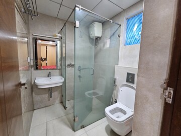 Bathroom in 3 BHK Apartment at Western Exotica, Kondapur – for Rent