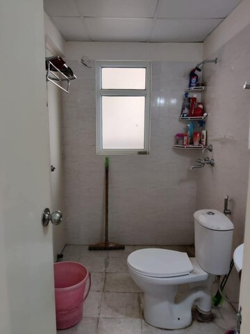 Bathroom in 2 BHK Apartment at MCC Signature Heights, Raj Nagar Extension – for Rent