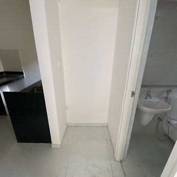 Bathroom in 1 BHK Apartment at Runwal Gardens Phase 2, Kalyan Shilphata Road – for Rent