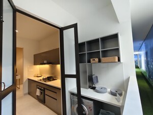 Kitchen in 3 BHK Apartment at Adani Codename LIT, Thane West – for Sale