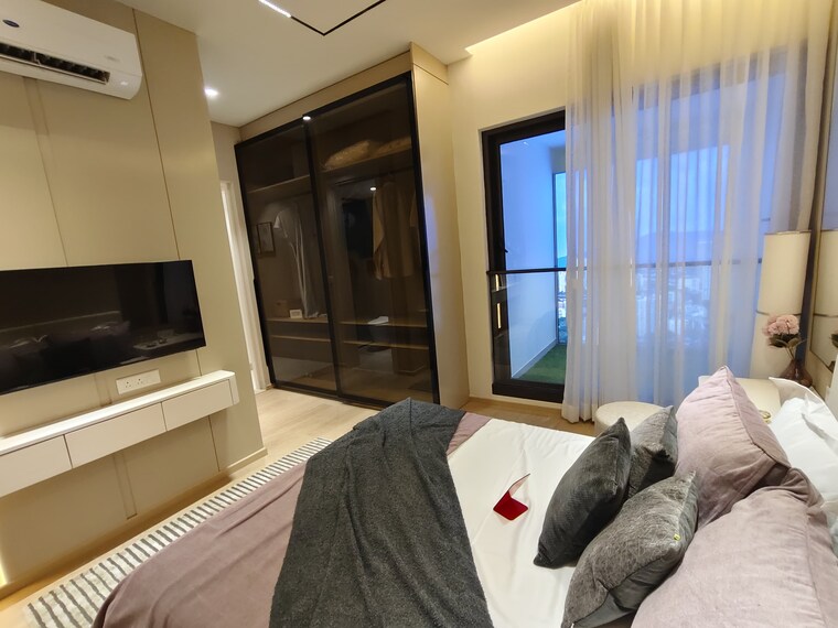 Bedroom, adani-codename-lit 3 Bedroom 1133 Sq.Ft. Apartment In Thane West Thane 8785224