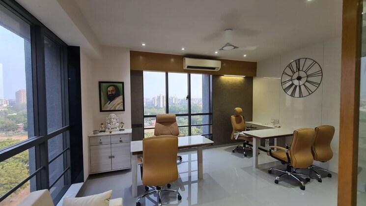 Living Room, times-square-arcade-2 Commercial Office Space 900 Sq.Ft. In Thaltej Ahmedabad 8785205