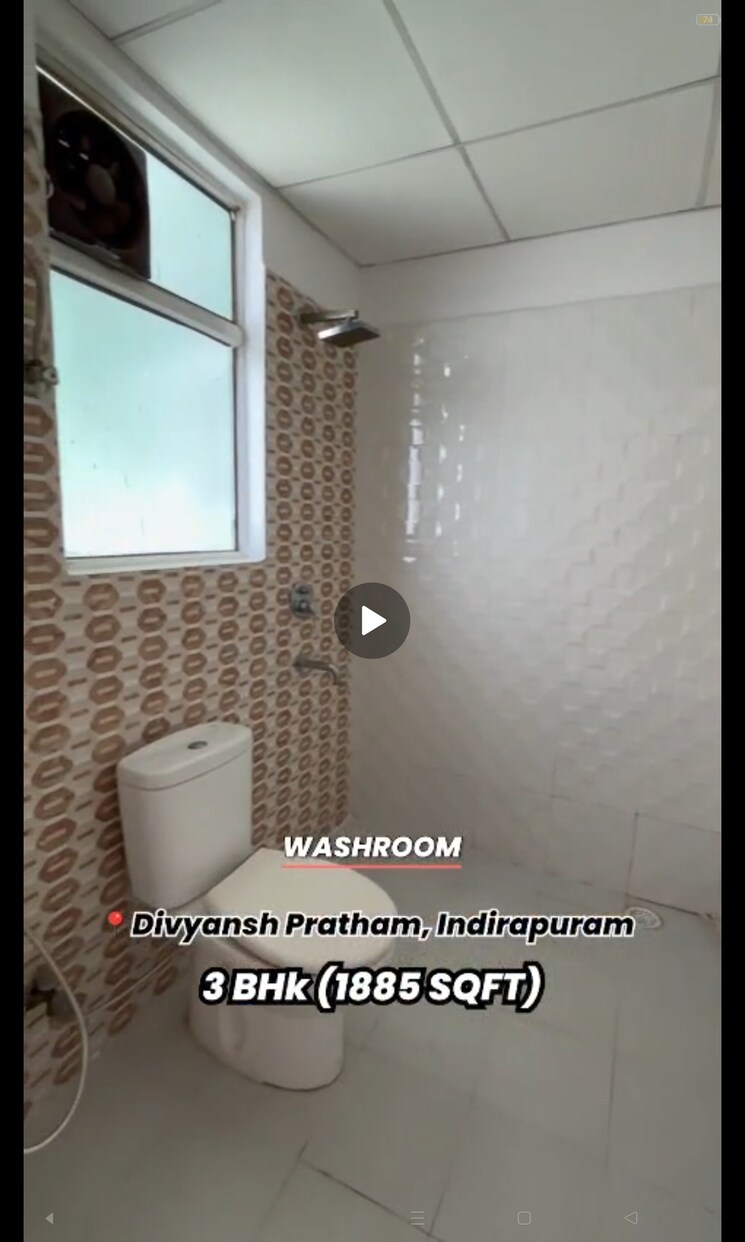 Bathroom, divyansh-pratham 3 Bedroom 1885 Sq.Ft. Apartment In Ahinsa Khand 2 Ghaziabad 8785239