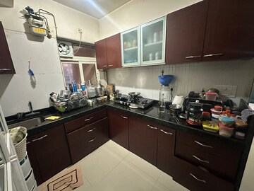 Kitchen in 2 BHK Apartment at Nahar Jonquille And Jamaica, Chandivali – for Rent