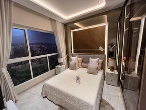 Bedroom in 2 BHK Apartment at Sheth Edmont Aurelia, Kandivali West – for Sale