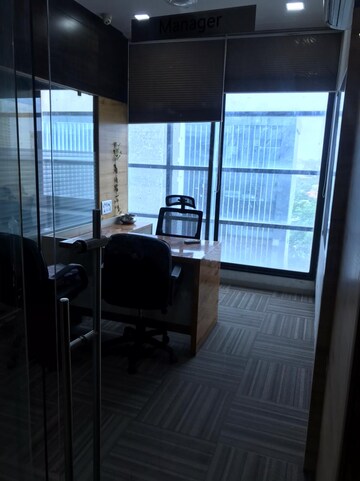 Team Area in  Office Space at Iscon Elegance, Prahlad Nagar – for Rent