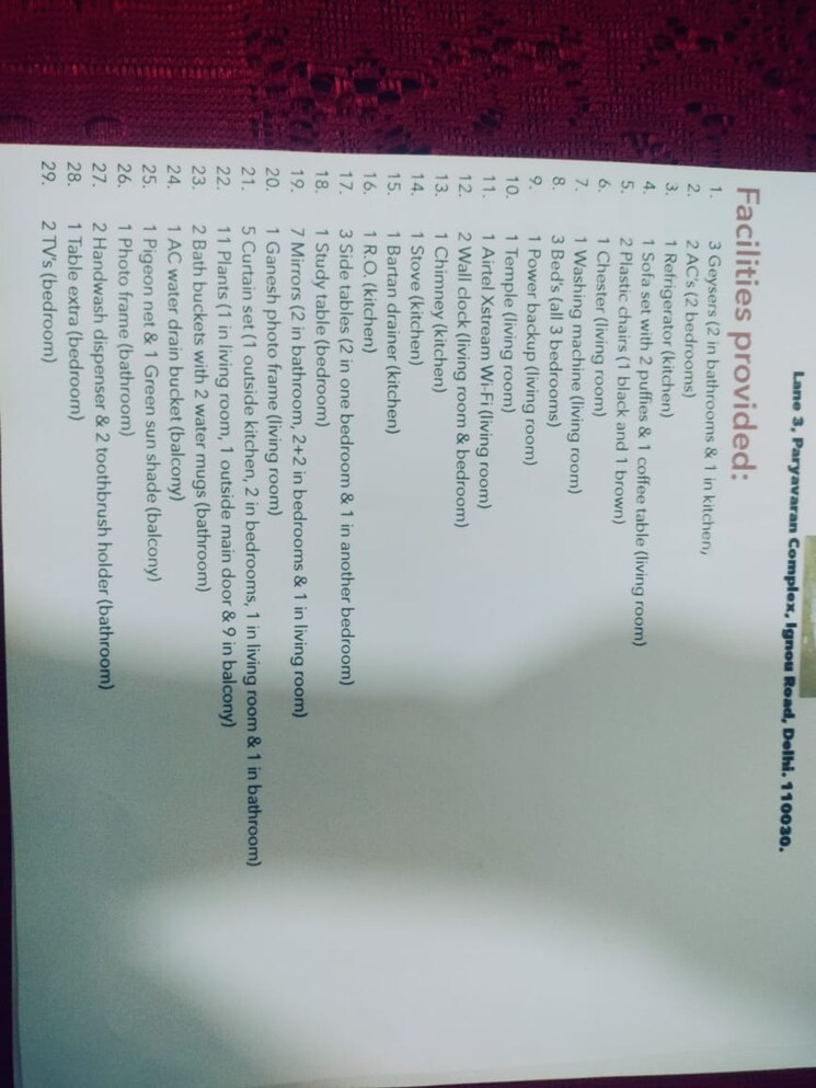 Master Plan, paryavaran complex 3 Bedroom 980 Sq.Ft. Builder Floor In Paryavaran Complex Delhi 8785292