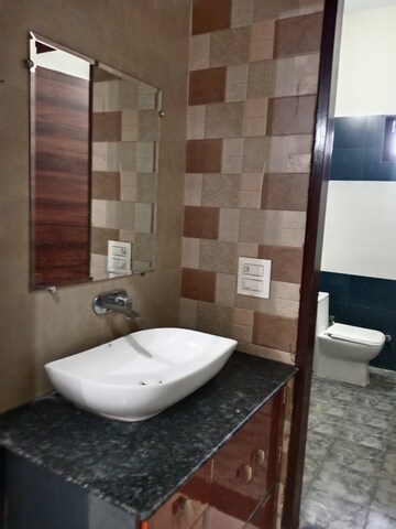 Bathroom in 2 BHK Builder Floor at Huda – for Rent