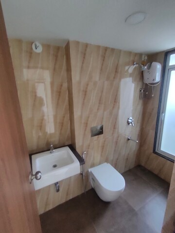 Bathroom in 1 BHK Apartment at Lodha Crown Quality Homes, Majiwada – for Sale