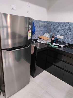 Kitchen in 1 BHK Apartment at Lodha Crown Quality Homes, Majiwada – for Sale