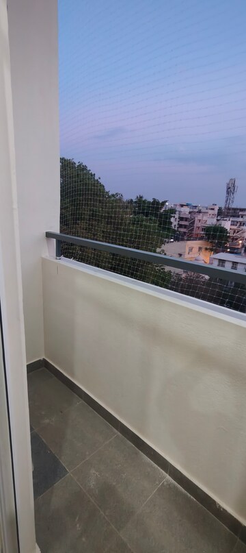 Balcony in 1 BHK Builder Floor at YPR Residency, Yemalur – for Rent