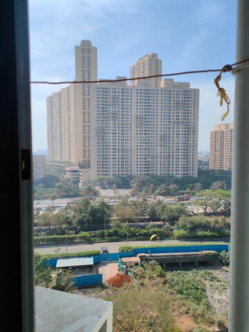 Balcony in 1 BHK Apartment at Lodha Crown Quality Homes, Majiwada – for Rent
