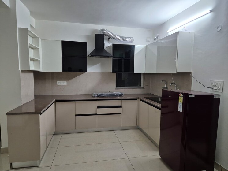 Kitchen, green-valley-residencia 3 Bedroom 1737 Sq.Ft. Apartment In Ghazipur Zirakpur 8785409
