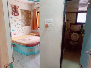Bathroom in 3 BHK Apartment at Sanghvi Suri Rajendra Tower, Jogeshwari East – for Sale