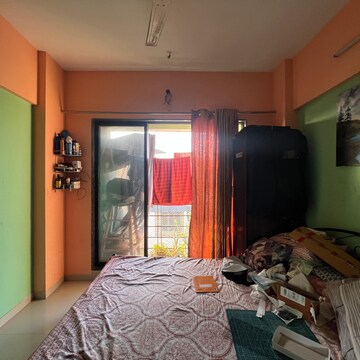 Master Bedroom in 1 BHK Apartment at Vasai East – for Sale