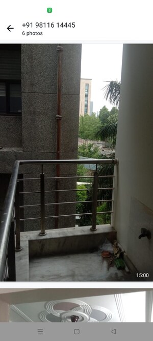 Balcony in 2 BHK Builder Floor at New Ashok Nagar – for Sale