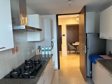 Kitchen in 3 BHK Apartment at Lokhandwala Minerva Mahalaxmi, Mahalaxmi – for Rent