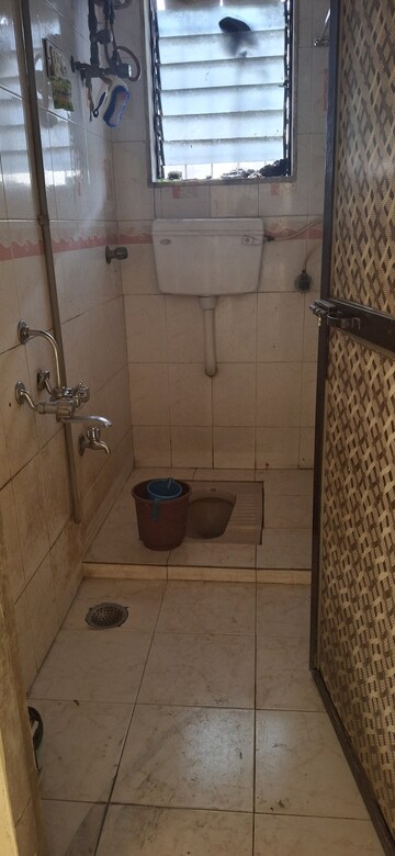 Bathroom in 1 BHK Apartment at Shiv Arpan Society, Ghansoli – for Rent