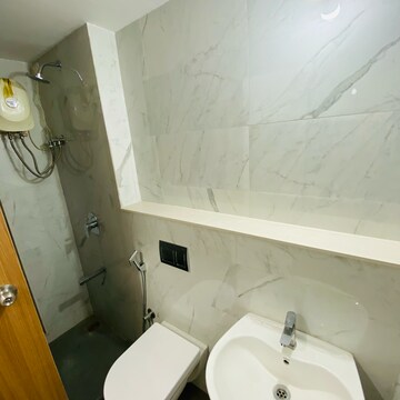 Attached Bathroom in 1 BHK Apartment at Lodha Codename Premier, Mangaon – for Rent