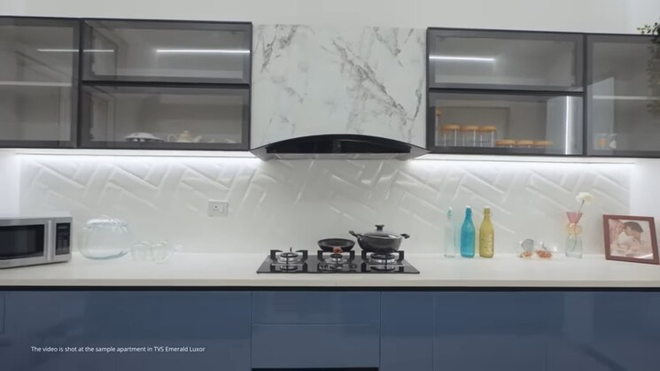 Kitchen, tvs-emerald-luxor 4 Bedroom 3379 Sq.Ft. Apartment In Anna Nagar West Chennai 8778244