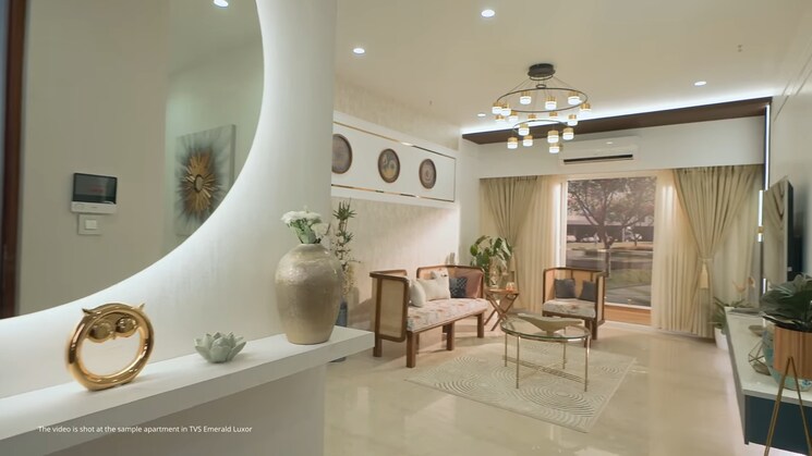 Living Room, tvs-emerald-luxor 4 Bedroom 3379 Sq.Ft. Apartment In Anna Nagar West Chennai 8778244