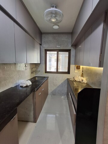 Kitchen in 1 BHK Apartment at Goregaon West View CHS, Goregaon West – for Rent