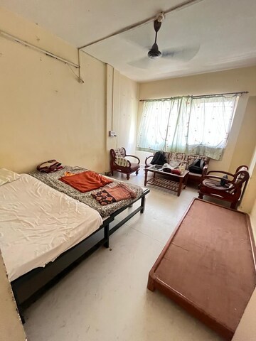 Living Room in 2 BHK Apartment at Mokate Tower, Bhusari Colony – for Rent