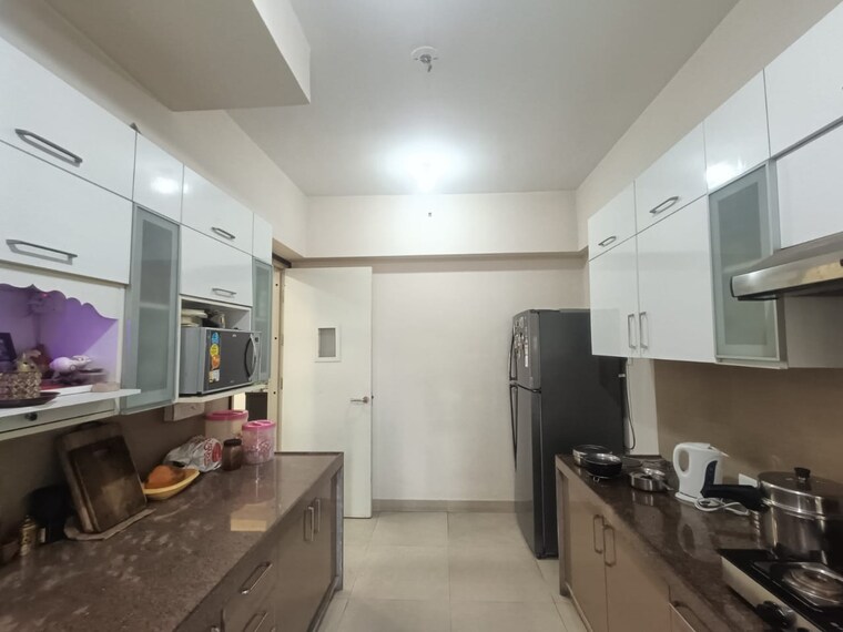 Kitchen, bhimjyani-verraton 3 Bedroom 1100 Sq.Ft. Apartment In Manpada Thane 8785590