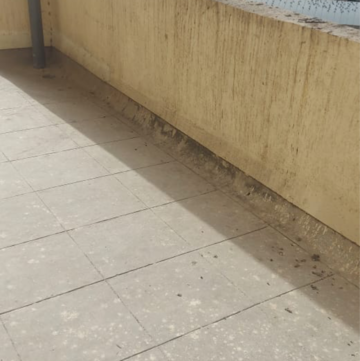 Balcony in 3 BHK Apartment at Prarthana CHS Prabhadevi, Agar Bazar – for Rent