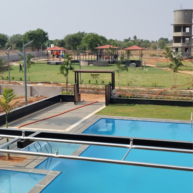 Swimming Pool, urban-elite  190 Sq.Yd. Plot In Kadthal Hyderabad 8785600