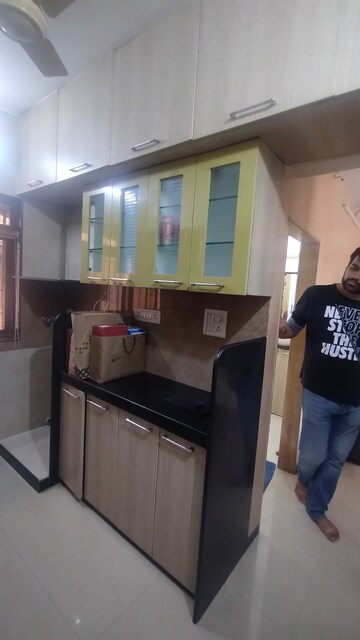 Kitchen in 1 BHK Apartment at Charkop - Sector 8 – for Rent