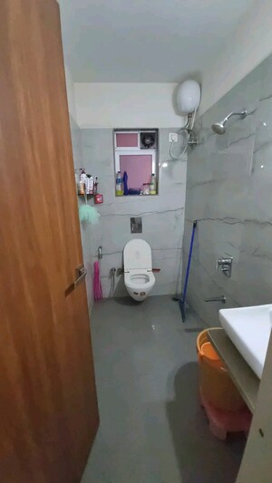 Bathroom in 1 BHK Apartment at SB Lifespaces Sandeep Heights, Nalasopara West – for Sale