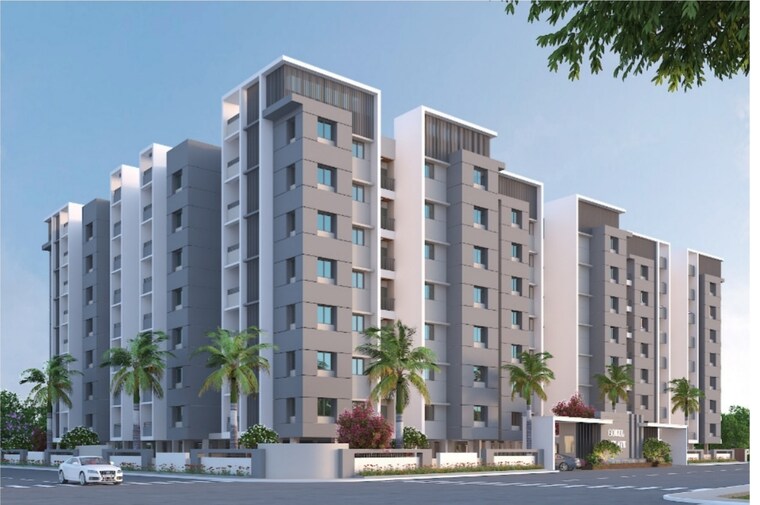 Exterior View, zingabai takli 3 Bedroom 1350 Sq.Ft. Apartment In Zingabai Takli Nagpur 8785637