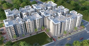 3 BHK Apartment – Exterior View View at Zingabai Takli - for Sale
