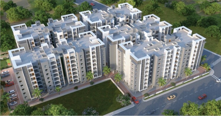 Exterior View, zingabai takli 3 Bedroom 1350 Sq.Ft. Apartment In Zingabai Takli Nagpur 8785637