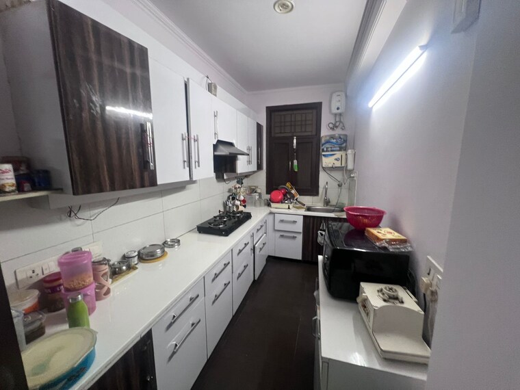 Kitchen, chandan hola 3 Bedroom 120 Sq.Yd. Apartment In Chandan Hola Delhi 8785647