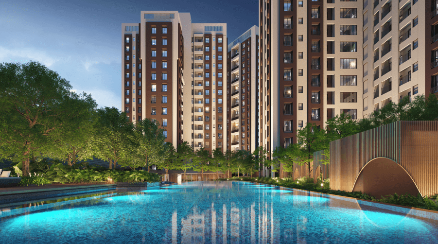 3 BHK + Pooja Room,Servant Room Apartment For Sale in Town Square 
