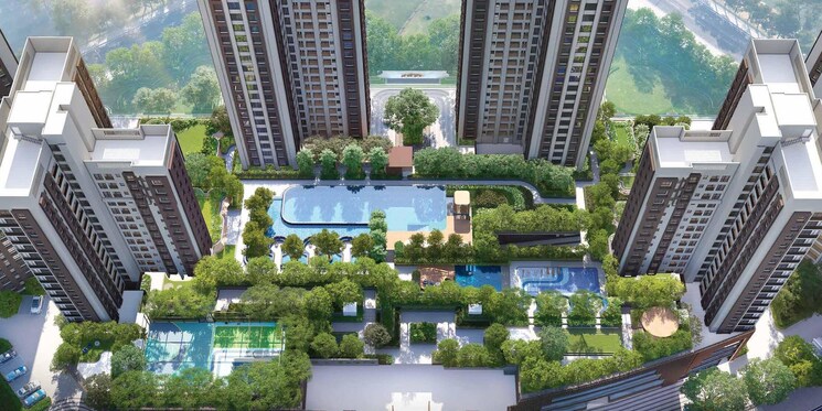 Exterior View, new town action area 1 3 Bedroom 1990 Sq.Ft. Apartment In New Town Action Area 1 Kolkata 8785631