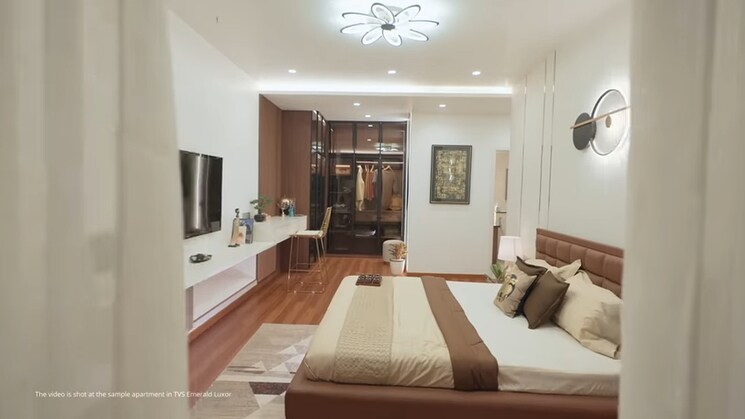 Bedroom, tvs-emerald-luxor 4 Bedroom 2601 Sq.Ft. Apartment In Anna Nagar West Chennai 8778241