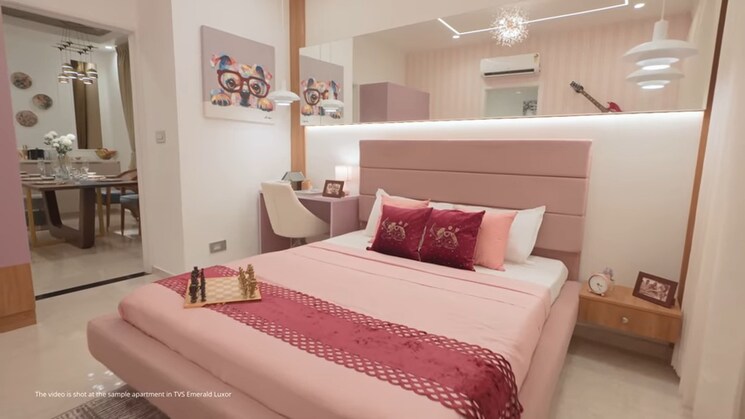Bedroom, tvs-emerald-luxor 4 Bedroom 2601 Sq.Ft. Apartment In Anna Nagar West Chennai 8778241