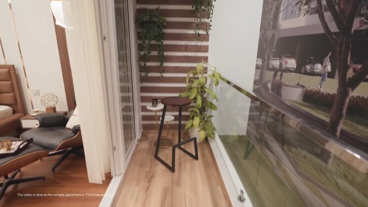 Balcony, tvs-emerald-luxor 4 Bedroom 2601 Sq.Ft. Apartment In Anna Nagar West Chennai 8778241