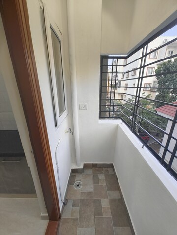 Balcony in 2 BHK Builder Floor at PSS Plaza, New Thippasandra – for Rent