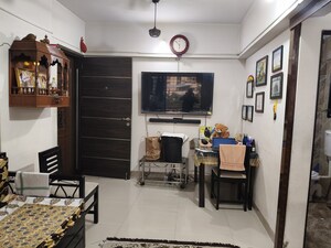 Living Room in 1 BHK Apartment at Haware Dahlia, Kasarvadavali – for Sale
