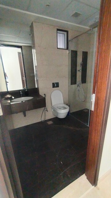 Bathroom in 3 BHK Apartment at Lokhandwala Minerva Mahalaxmi, Mahalaxmi – for Rent