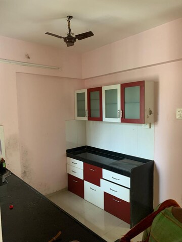 Kitchen in 2 BHK Apartment at Shree Satya Shankar Residency, Manpada – for Rent
