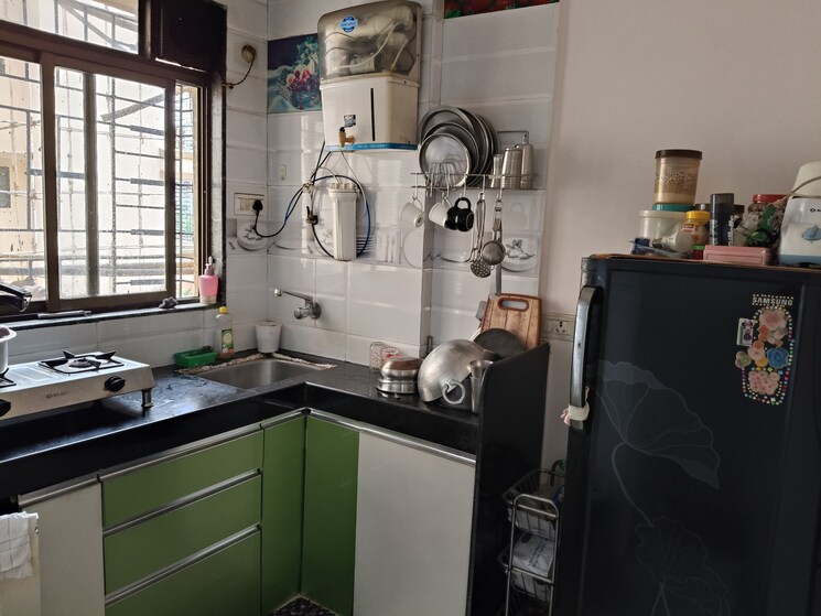 Kitchen, squarefeet-grand-square 1 Bedroom 317 Sq.Ft. Apartment In Anand Nagar Thane 8785681